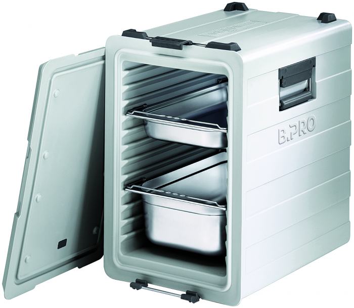 B.Protherm 620 KUS, Speisentransportbehälter a. Kunststoff mit Stecktür, Verschluss seitlich